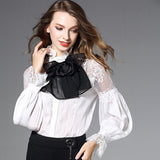 Lace Real Silk One Piece Shirt