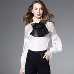 Lace Real Silk One Piece Shirt